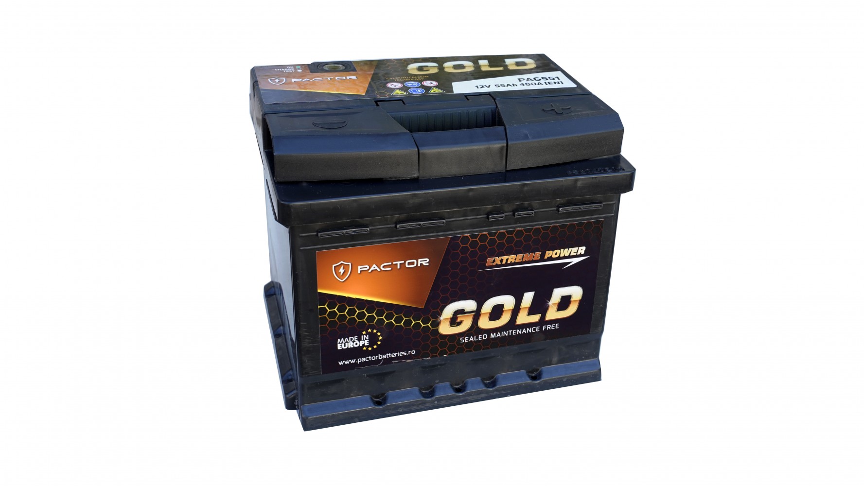Baterie auto PACTOR GOLD