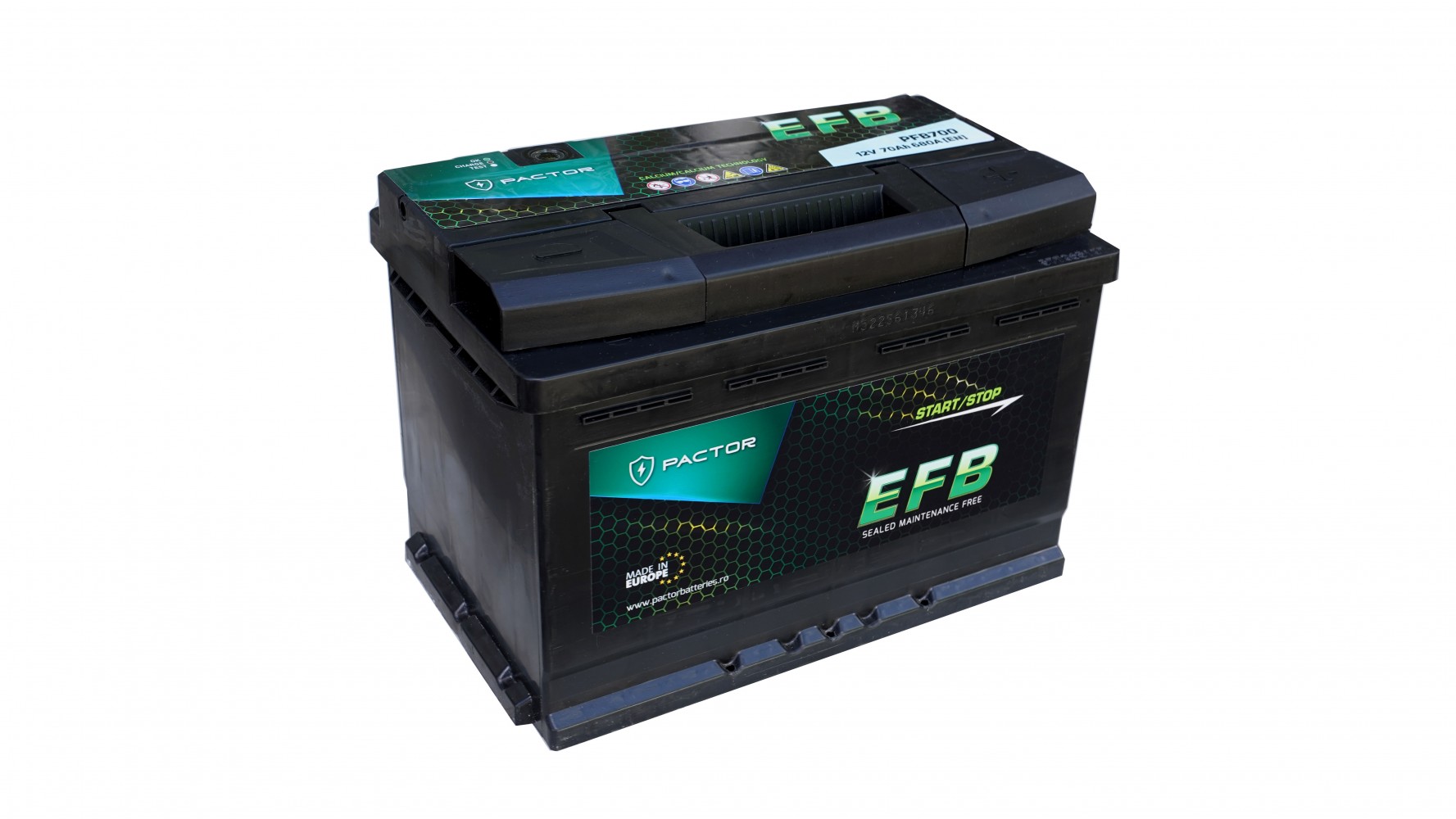 Baterie auto PACTOR EFB